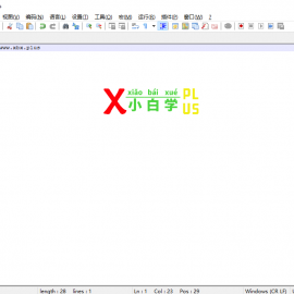 Notepad++ 代码编辑器